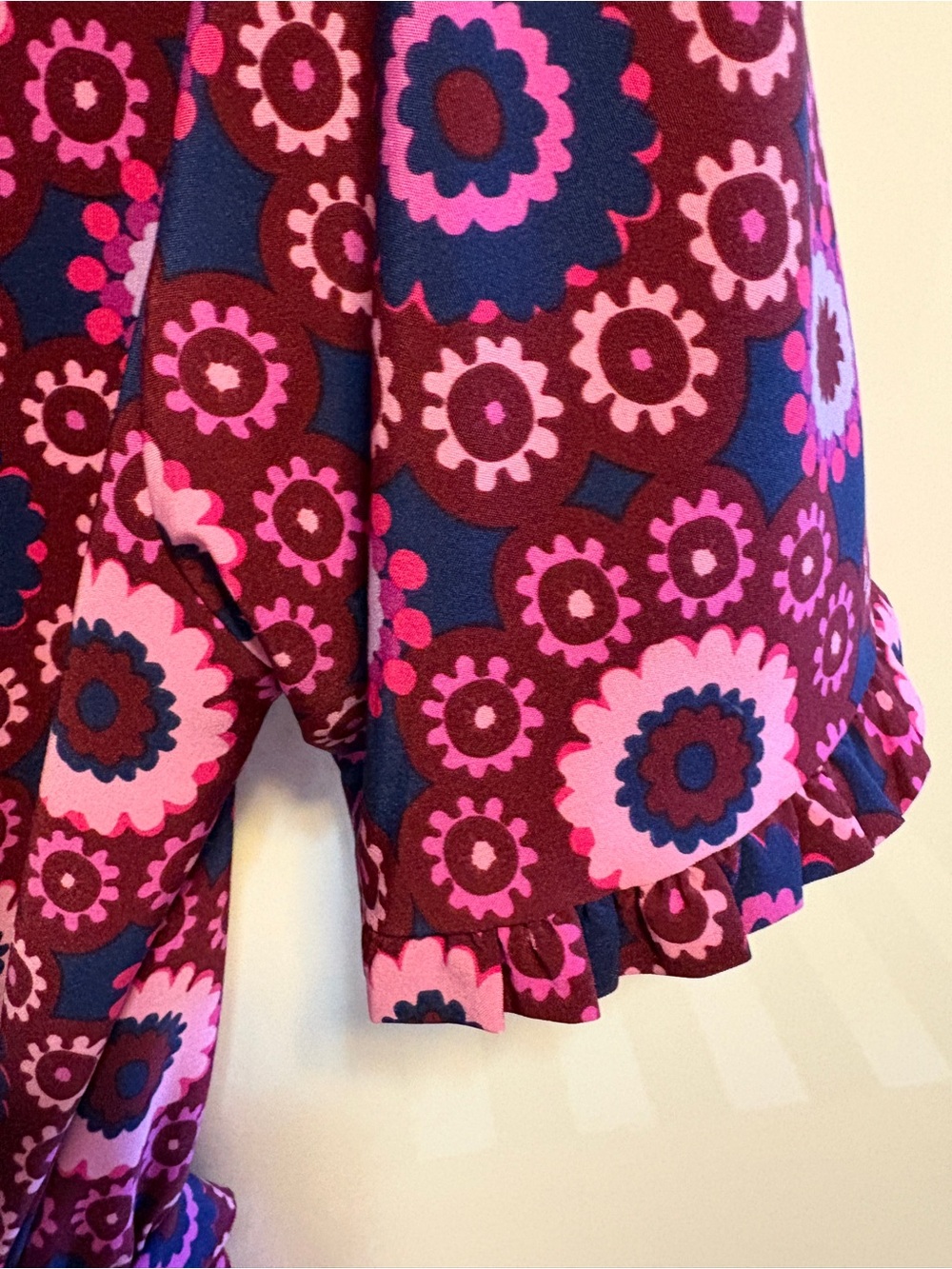 London Times Purple Floral Print Maxi Dress - Picture 5 of 12